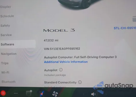 2023 Tesla Model 3 Rear-Wheel Drive z USA, uszkodzony, nr VIN 5YJ3E1EA0PF695162